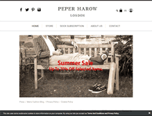 Tablet Screenshot of peperharowlondon.com